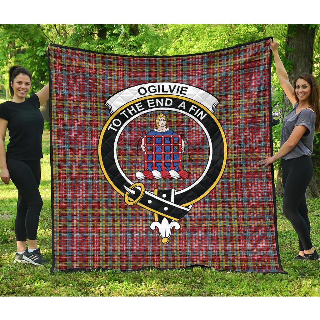 Ogilvie (Ogilvy) Paton Tartan Quilt
