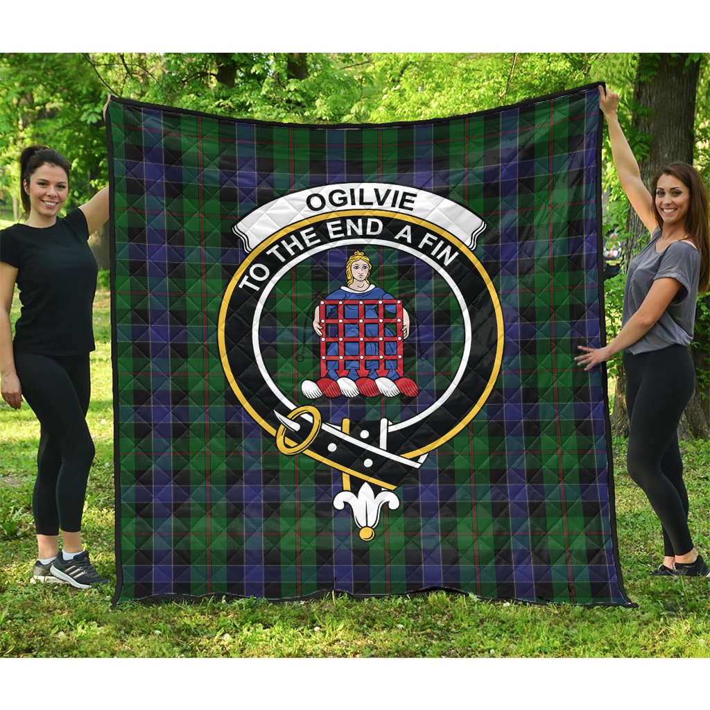 Ogilvie (Ogilvy) of Inverarity Tartan Quilt