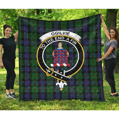 Ogilvie (Ogilvy) of Inverarity Tartan Quilt