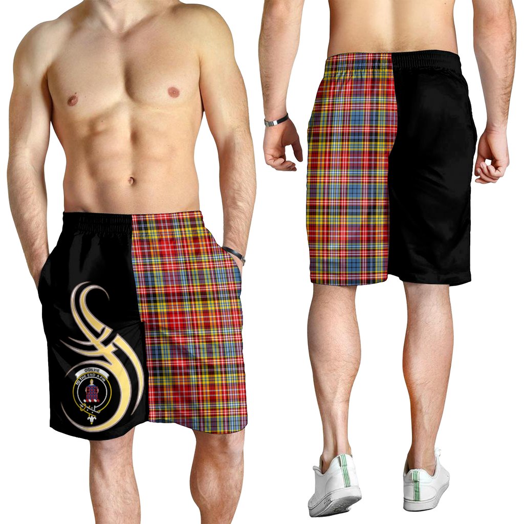 Ogilvie of Airlie Ancient Tartan Crest Men's Short PM8