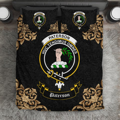 Paterson Crest Black Bedding Set