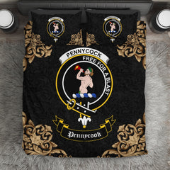 Pennycook Crest Black Bedding Set