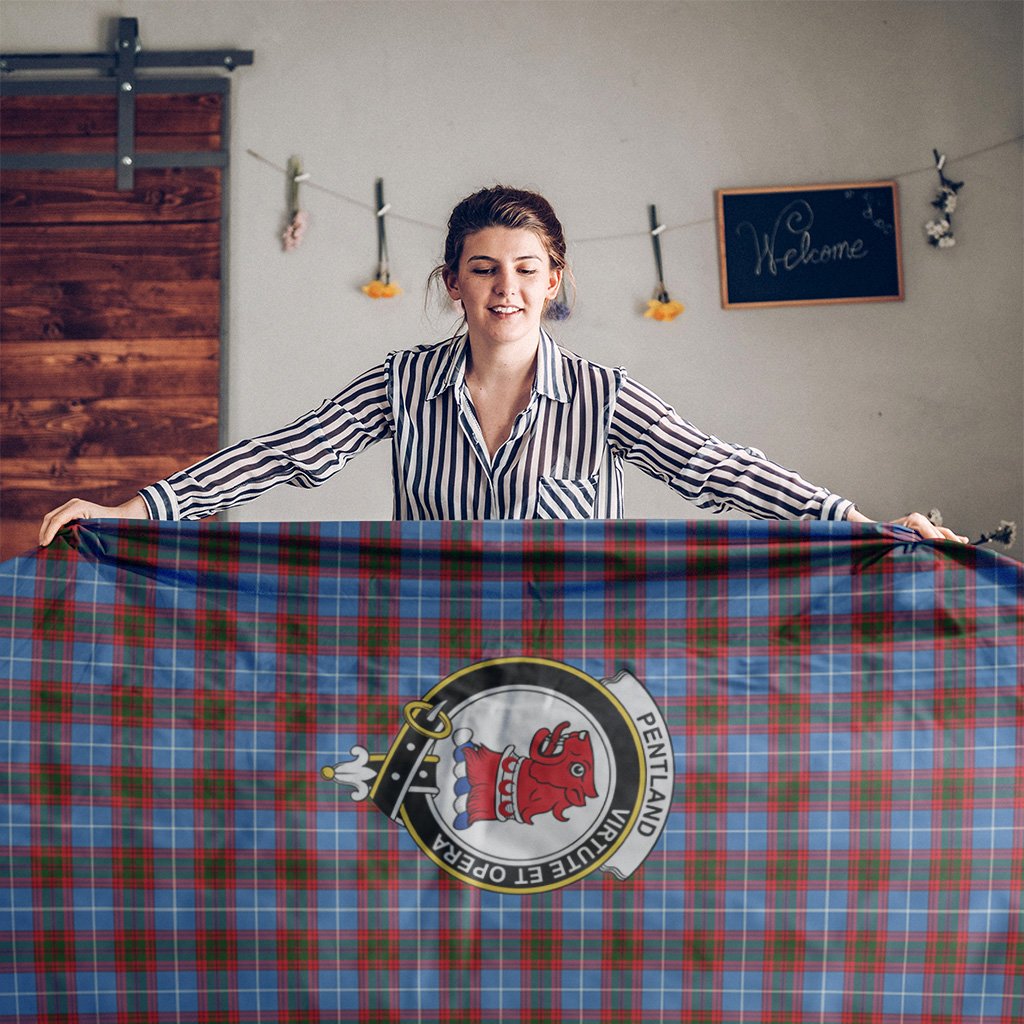 Pentland Tartan Crest Tablecloth