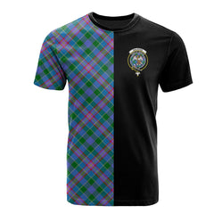 Ralston Tartan T-Shirt Half of Me - Cross Style