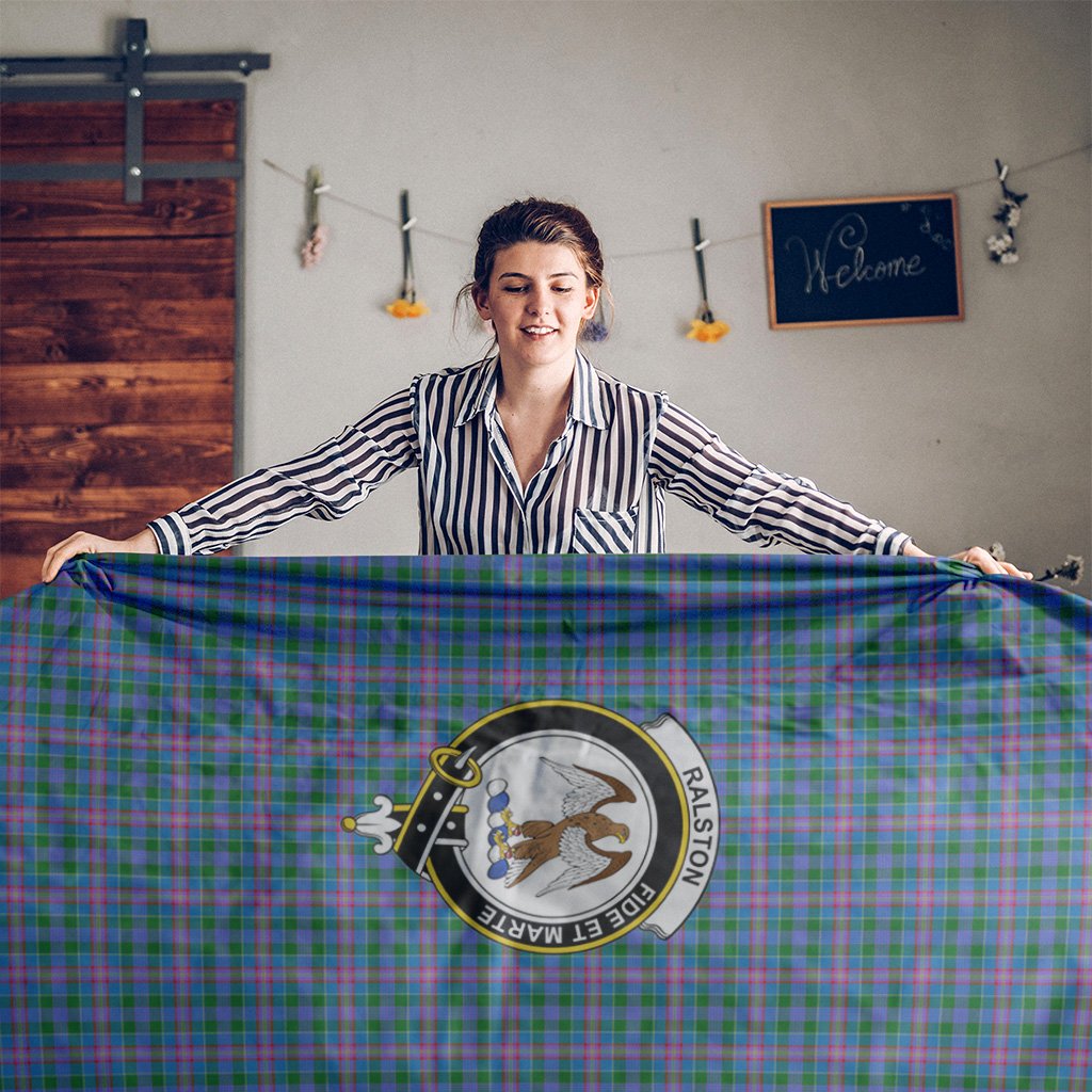 Ralston Tartan Crest Tablecloth