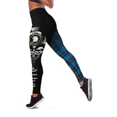 Ramsay Blue Ancient Tartan Leggings - Alba Celtic Style