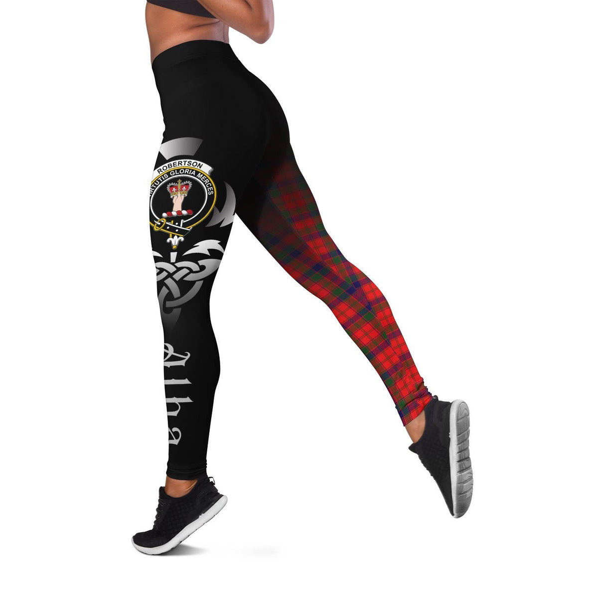 Robertson Modern Tartan Leggings - Alba Celtic Style