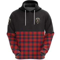 Robertson Modern Clan Half Of Tartan Hoodie