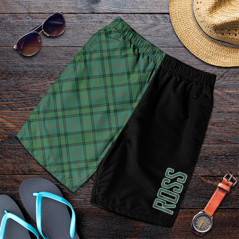 Ross Hunting Ancient Tartan Crest Men's Short - Cross Style
