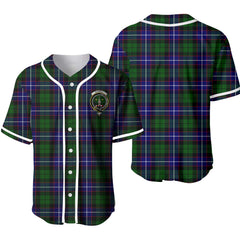 Russell Tartan Unisex Baseball Jersey