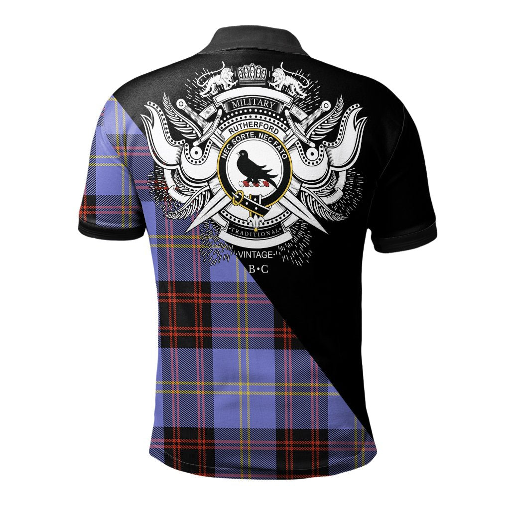Rutherford Clan - Military Polo Shirt
