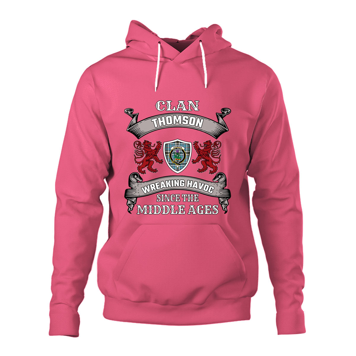 Thomson Family Tartan - 2D Unisex Hoodie