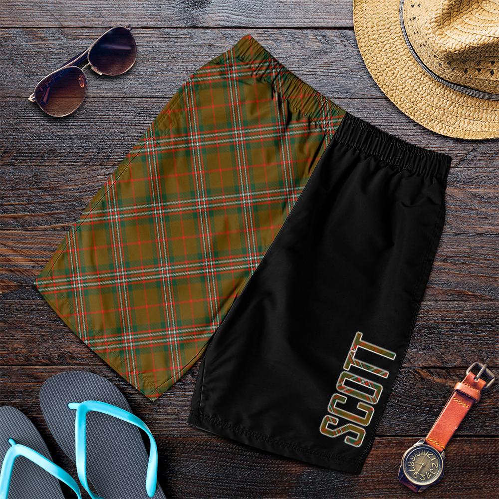 Scott Brown Modern Tartan Crest Men's Short - Cross Style