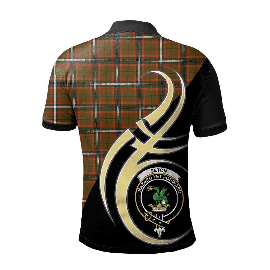 Seton Hunting Modern Tartan Polo Shirt - Believe In Me Style