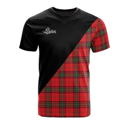 Seton Modern Tartan - Military T-Shirt
