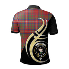 Shaw Red Modern Tartan Polo Shirt - Believe In Me Style