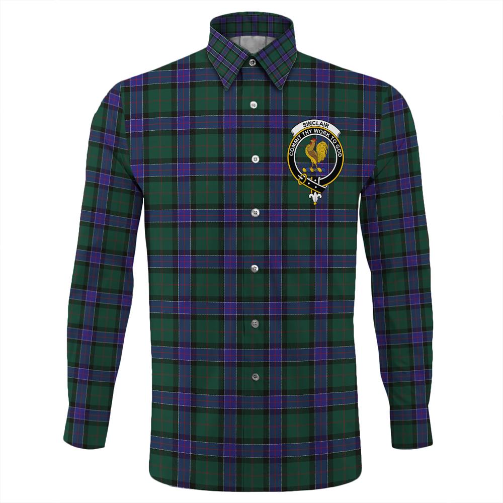 Sinclair Hunting Modern Tartan Long Sleeve Button Shirt