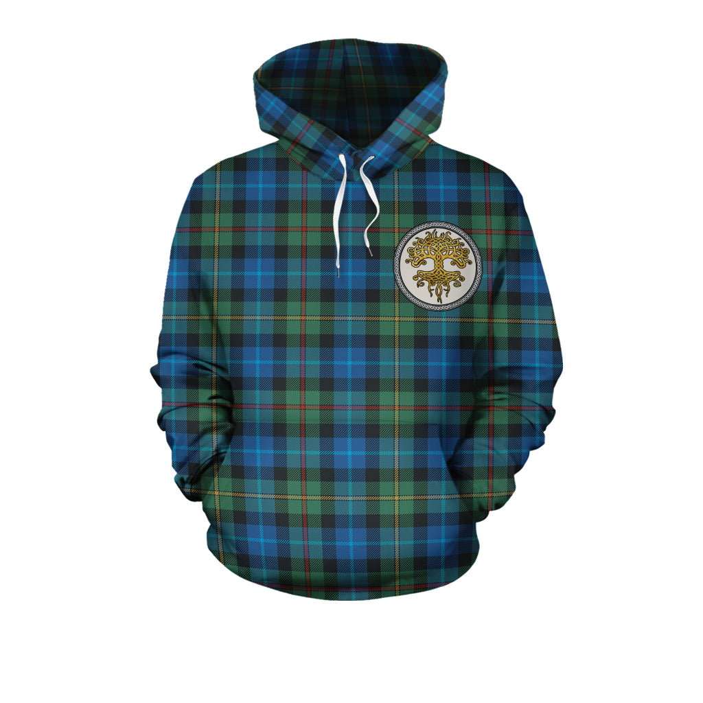 Smith Ancient Tartan Hoodie - Tree Of Life