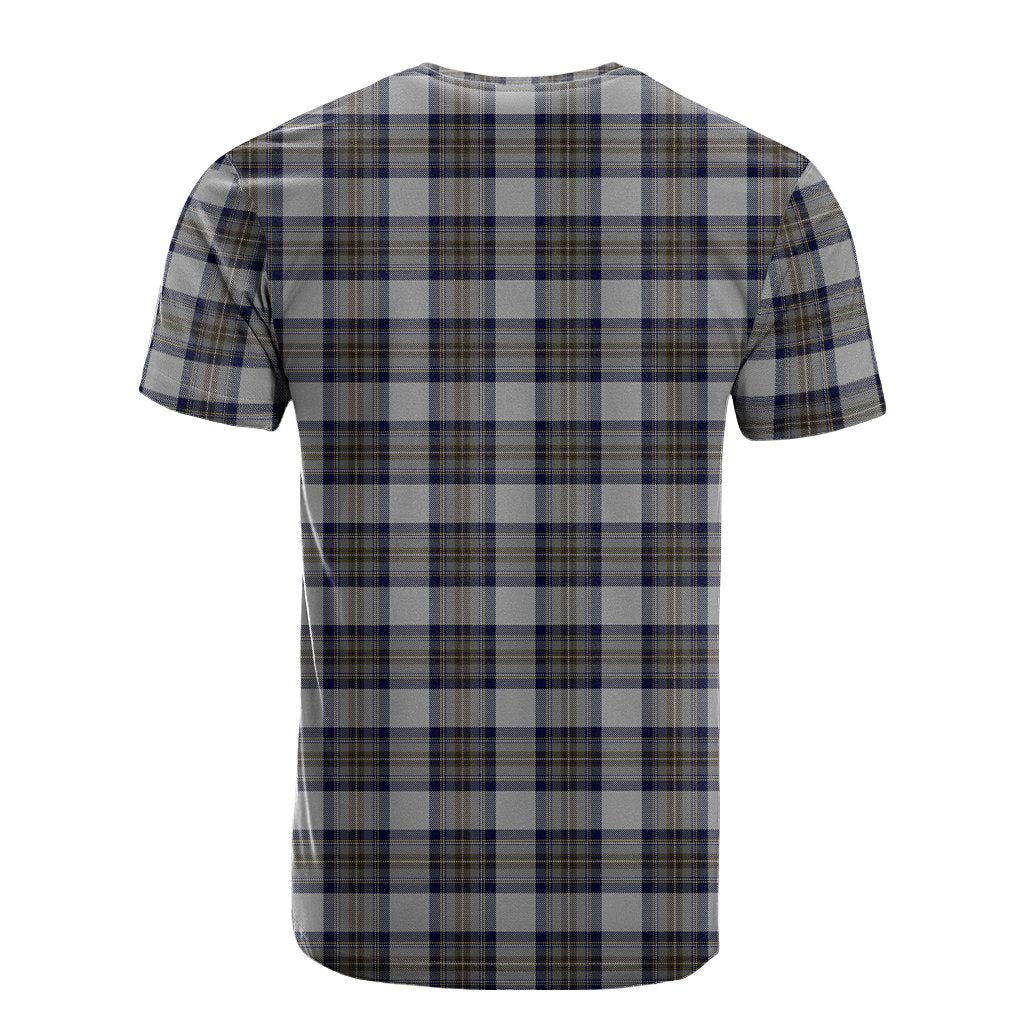 Stewart Dress Blue Tartan T-Shirt