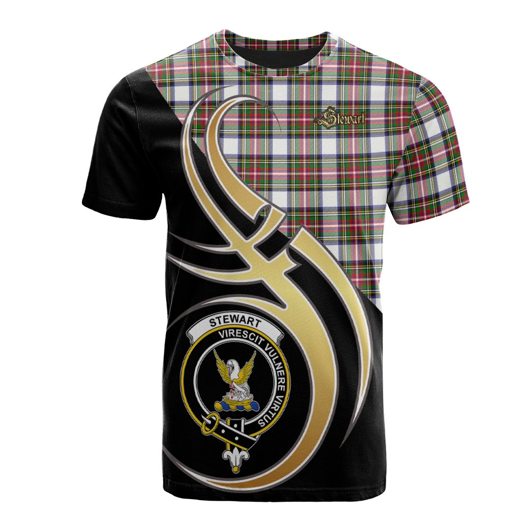 Stewart Dress Modern Tartan T-shirt - Believe In Me Style