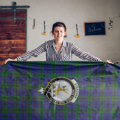 Strachan Tartan Crest Tablecloth