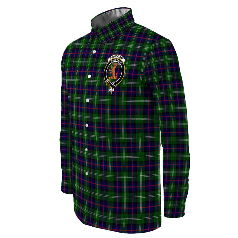 Sutherland Modern Tartan Long Sleeve Button Shirt