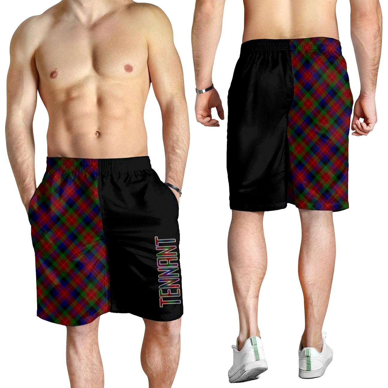 Tennant Tartan Crest Men's Short - Cross Style