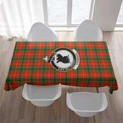 Turnbull Tartan Crest Tablecloth