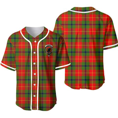 Turnbull Tartan Unisex Baseball Jersey