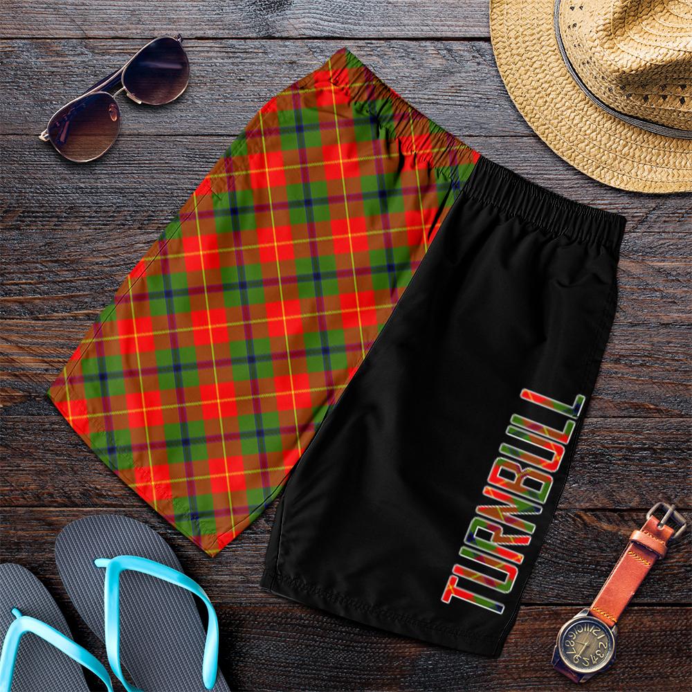 Turnbull Dress Tartan Crest Men's Short - Cross Style
