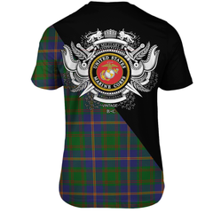 Armstrong US Marine Corps Tartan - Military T-Shirt