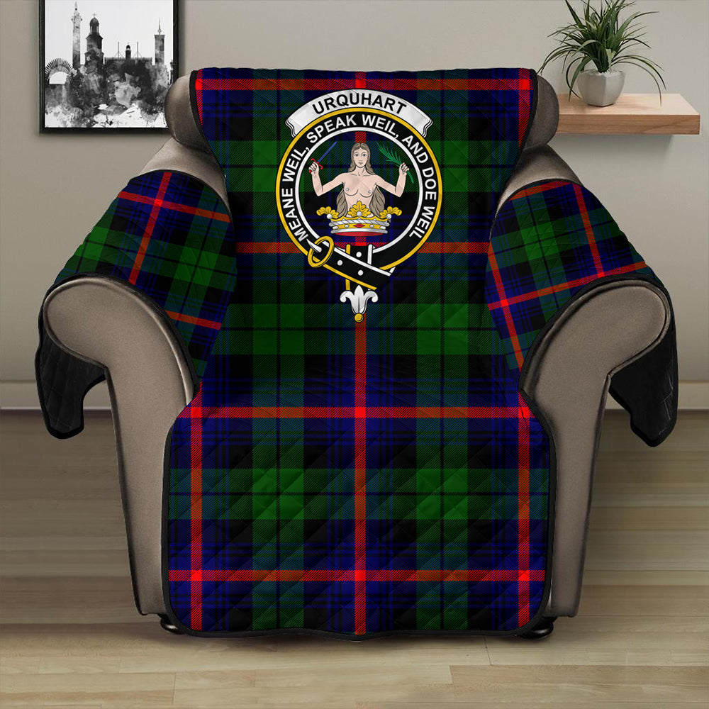 Urquhart Modern Tartan Crest Sofa Protector