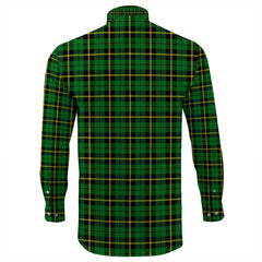 Wallace Hunting - Green Tartan Long Sleeve Button Shirt
