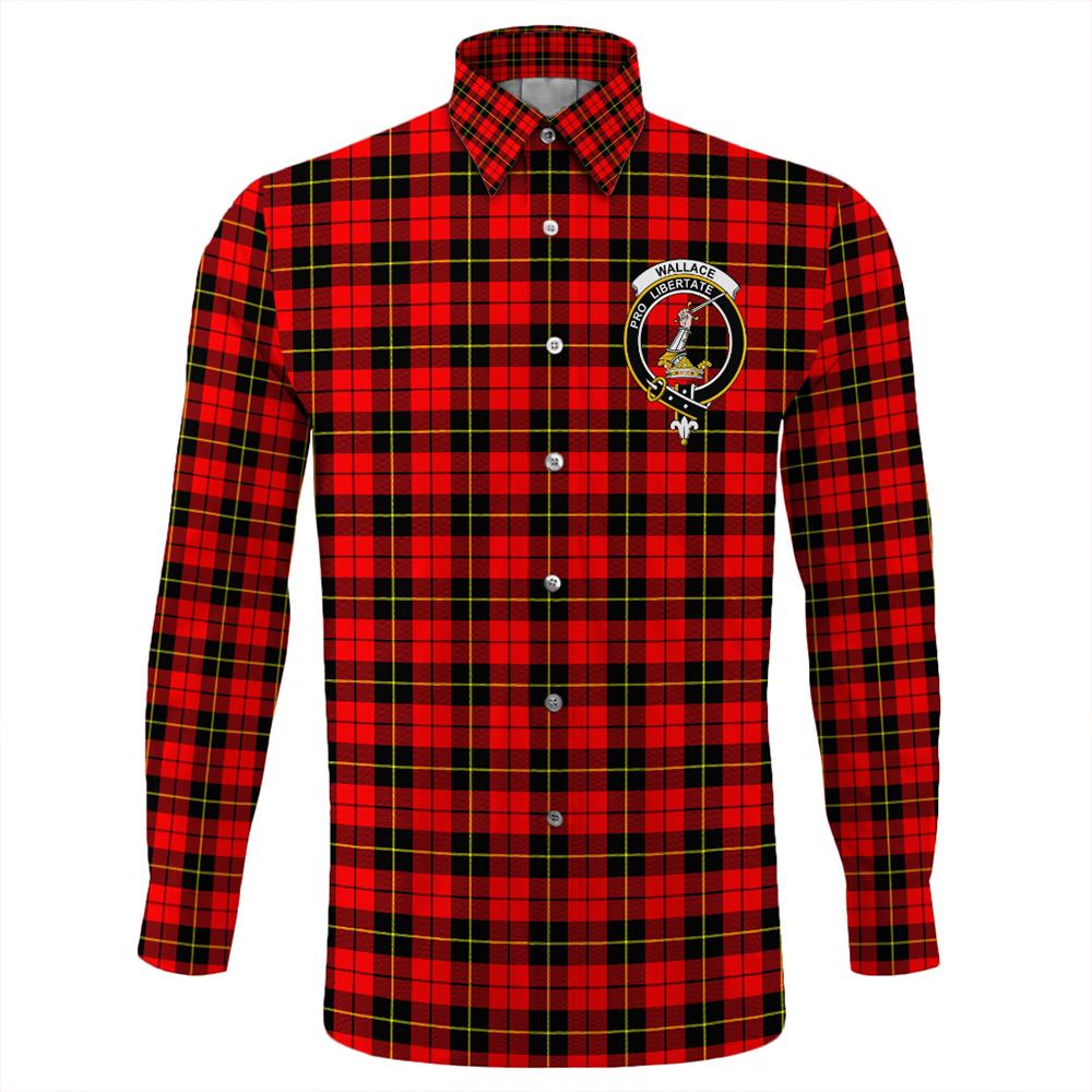 Wallace Hunting - Red Tartan Long Sleeve Button Shirt