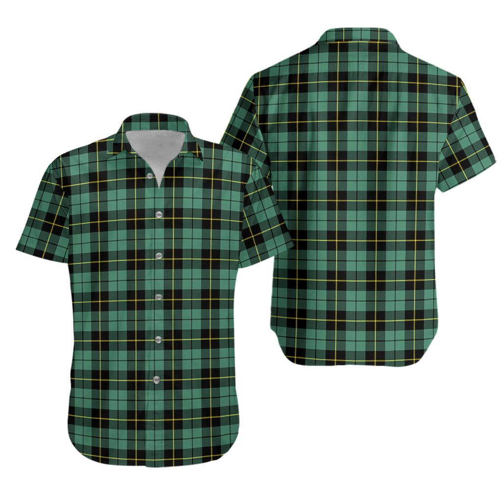 Wallace Hunting Ancient Tartan Hawaiian Shirt