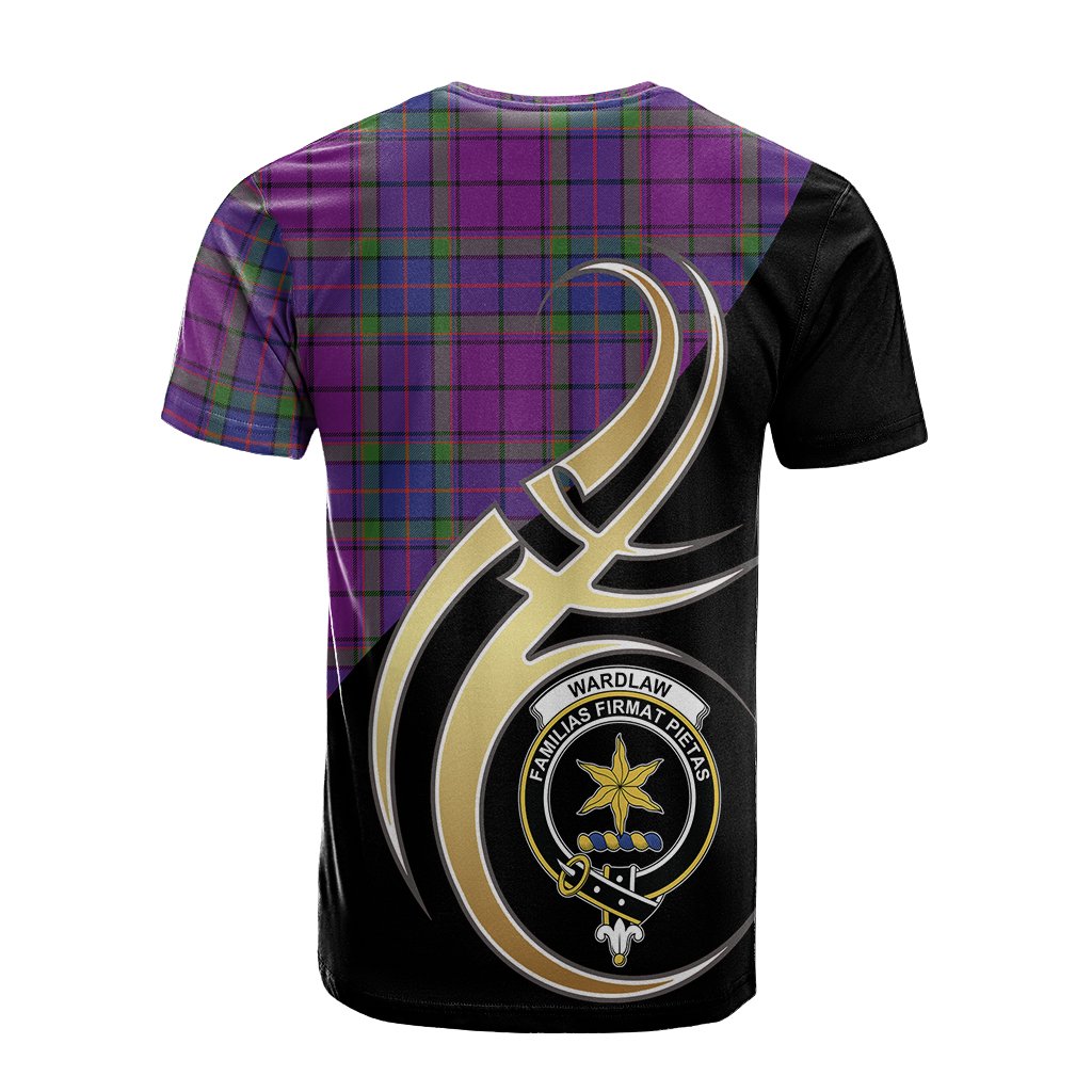 Wardlaw Modern Tartan T-shirt - Believe In Me Style