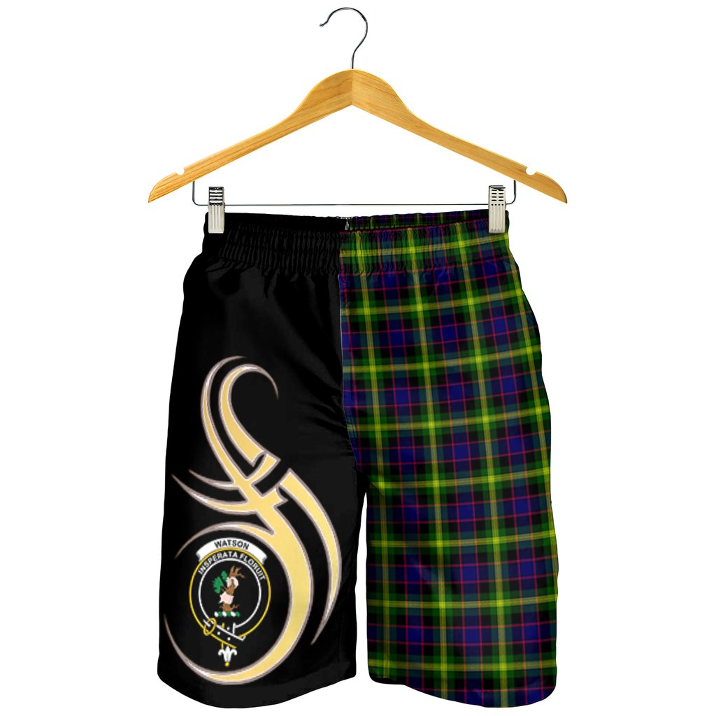 Watson Modern Tartan Crest Men's Short PM8