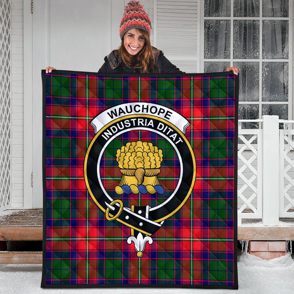 Wauchope Tartan Crest Quilt