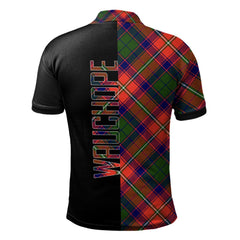 Wauchope Tartan Polo Shirt Half of Me - Cross Style