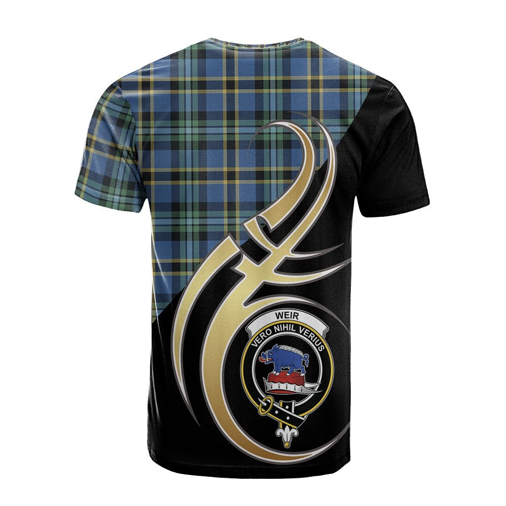 Weir Ancient Tartan T-shirt - Believe In Me Style