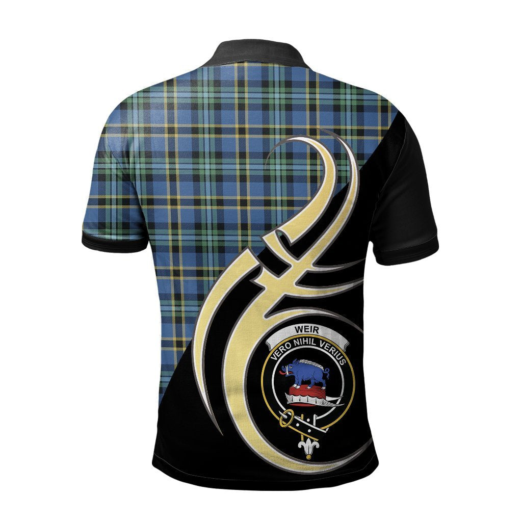 Weir Ancient Tartan Polo Shirt - Believe In Me Style