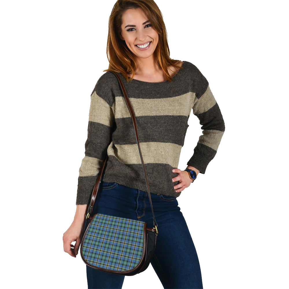 Weir Ancient Tartan Saddle Handbags