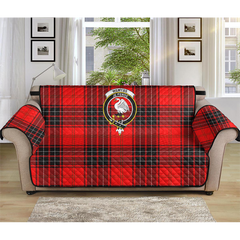 Wemyss Modern Tartan Crest Sofa Protector