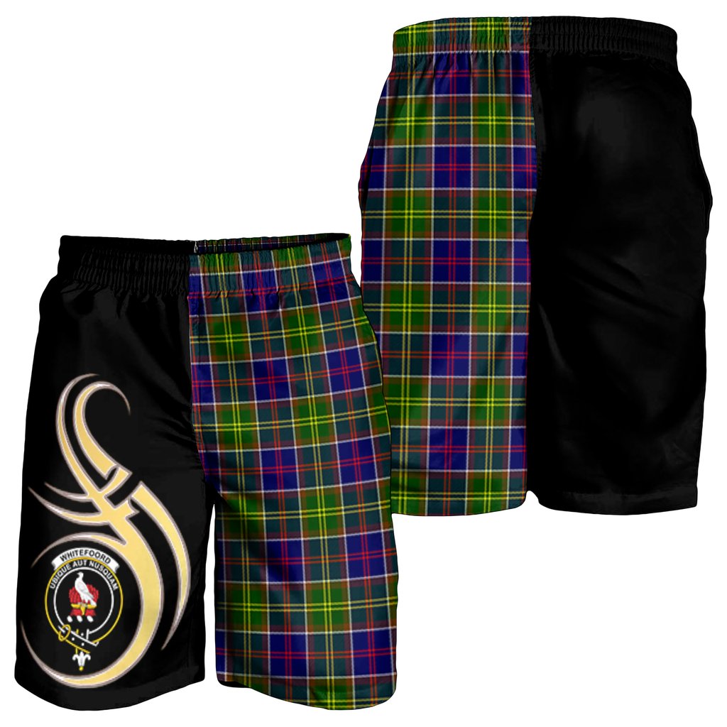 Whitefoord Modern Tartan Crest Men's Short PM8