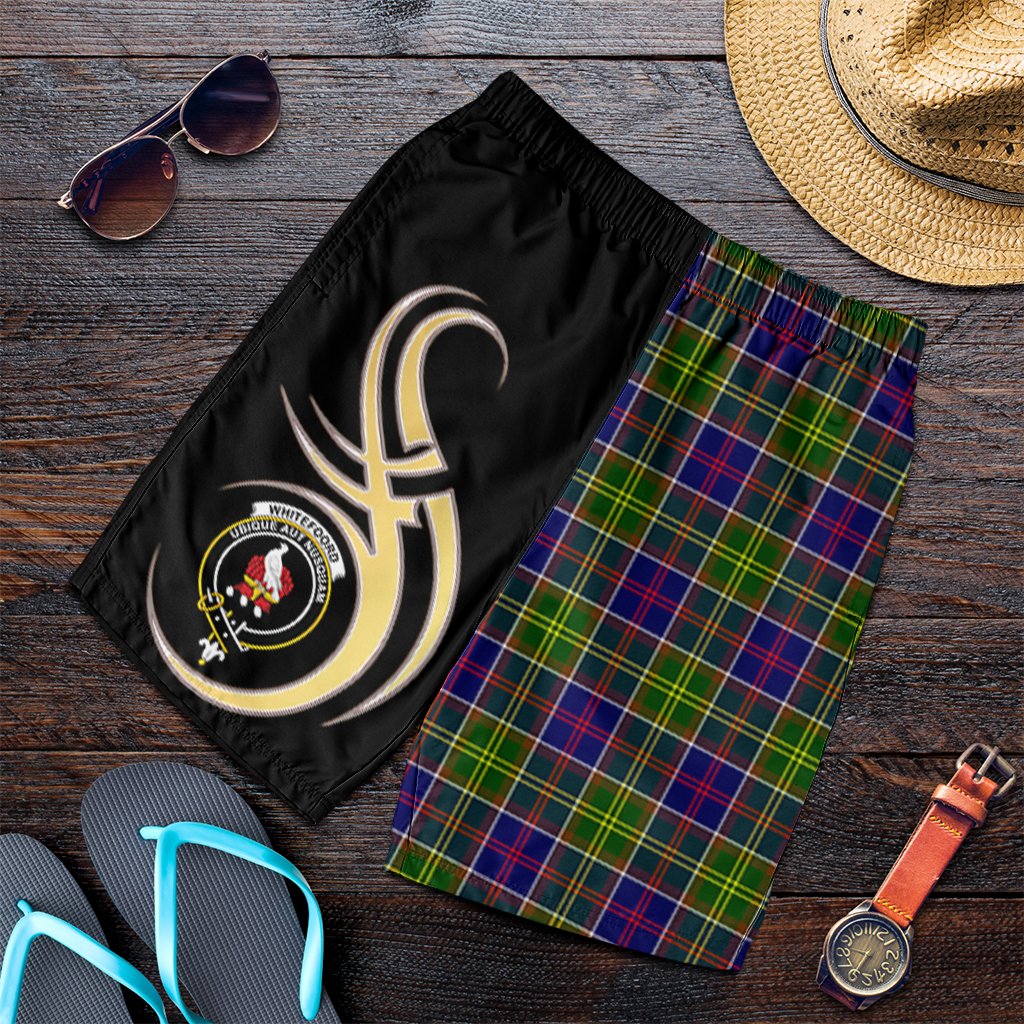 Whitefoord Modern Tartan Crest Men's Short PM8