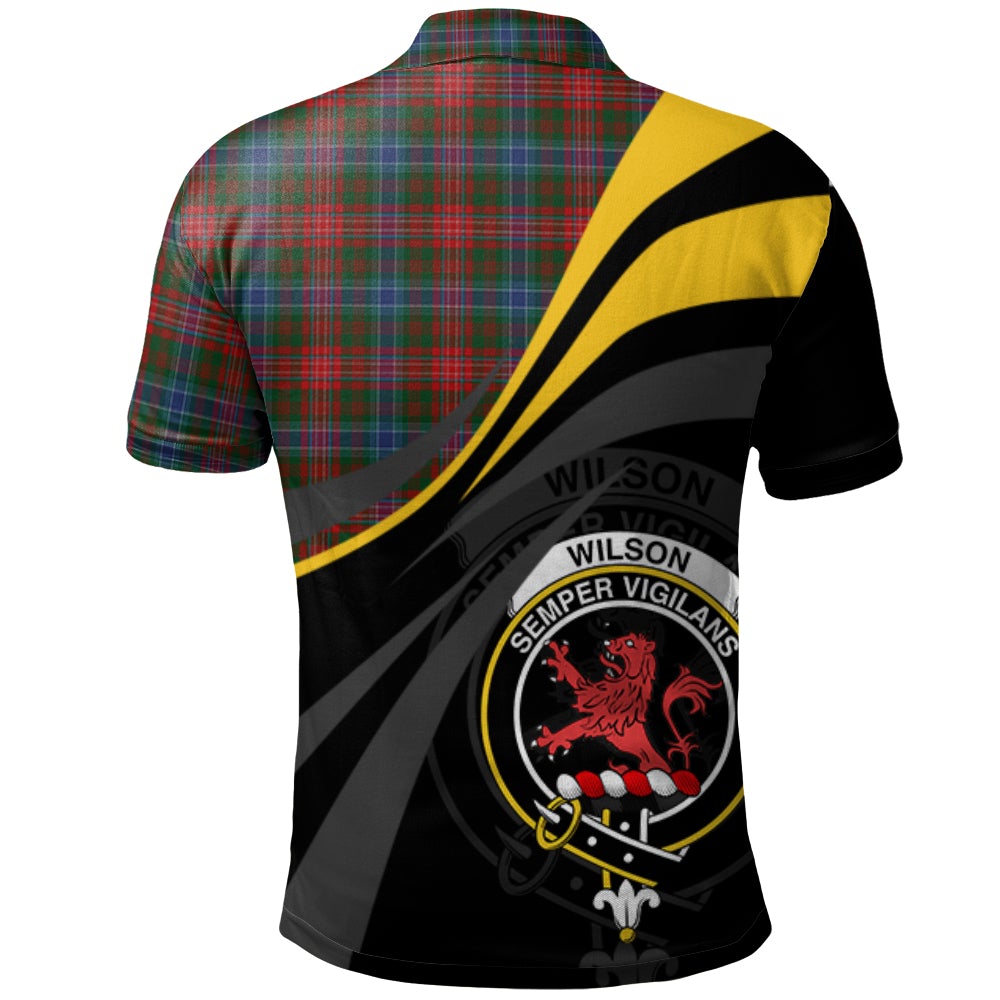 Wilson 04 Tartan Polo Shirt - Royal Coat Of Arms Style