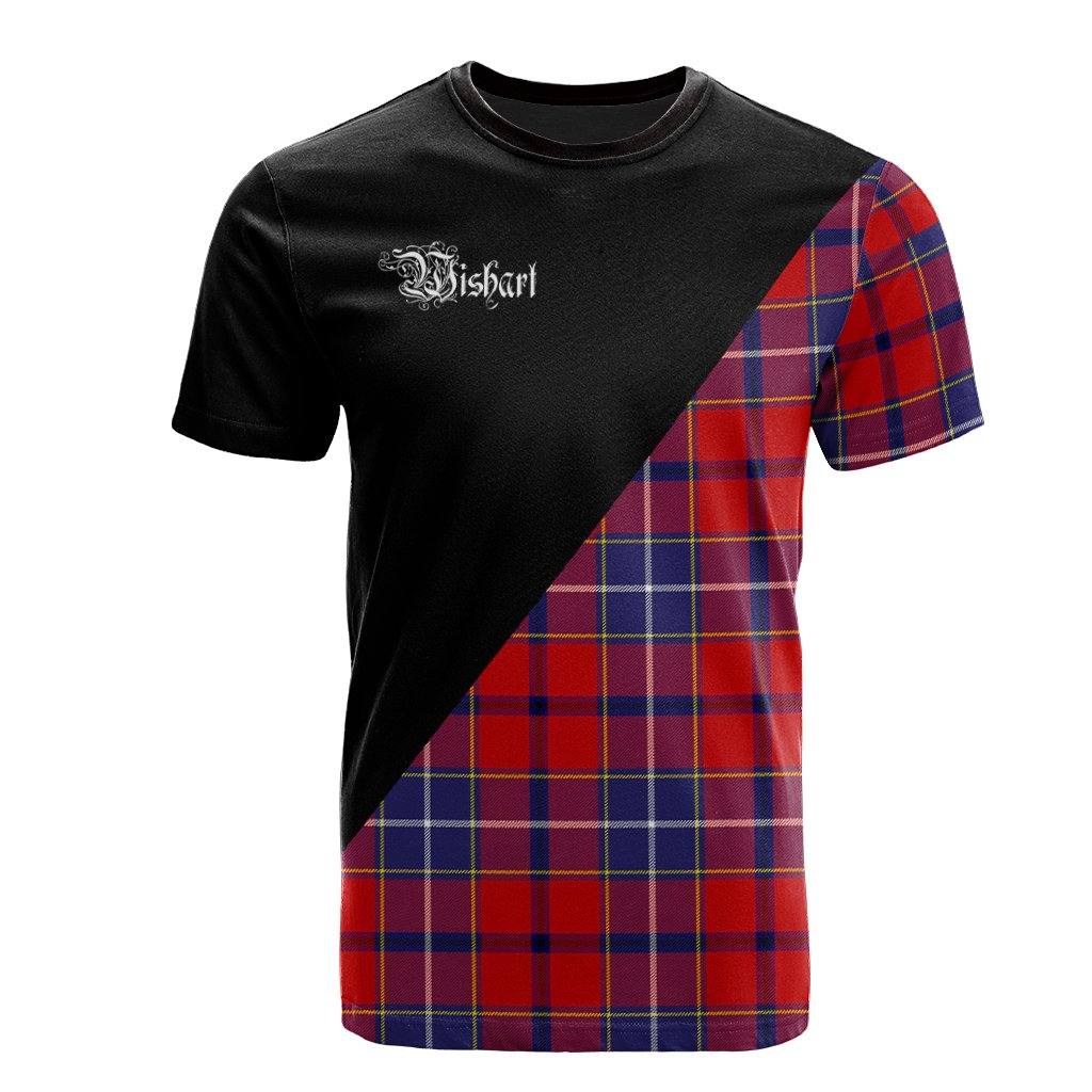 Wishart Dress Tartan - Military T-Shirt
