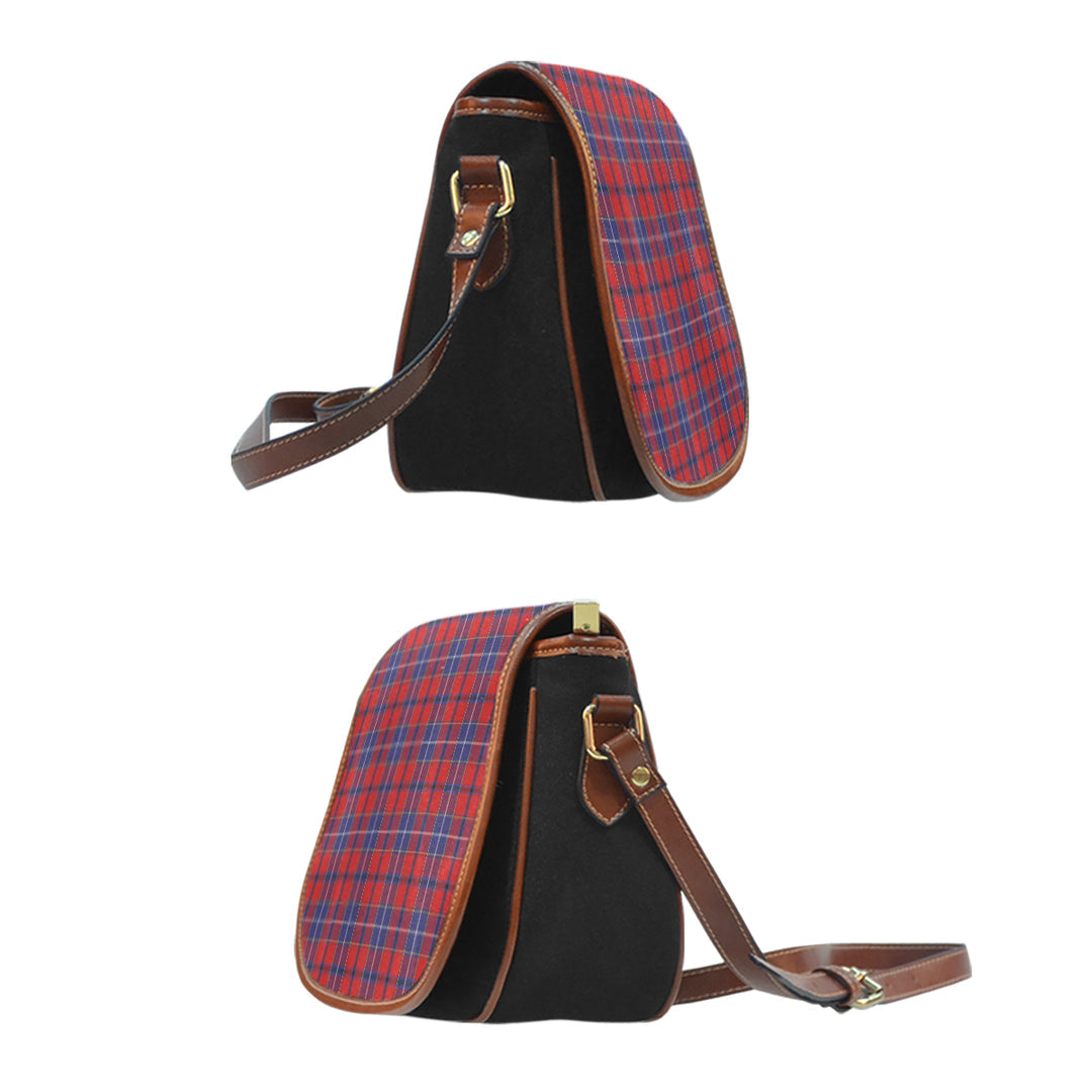 Wishart Dress Tartan Saddle Handbags