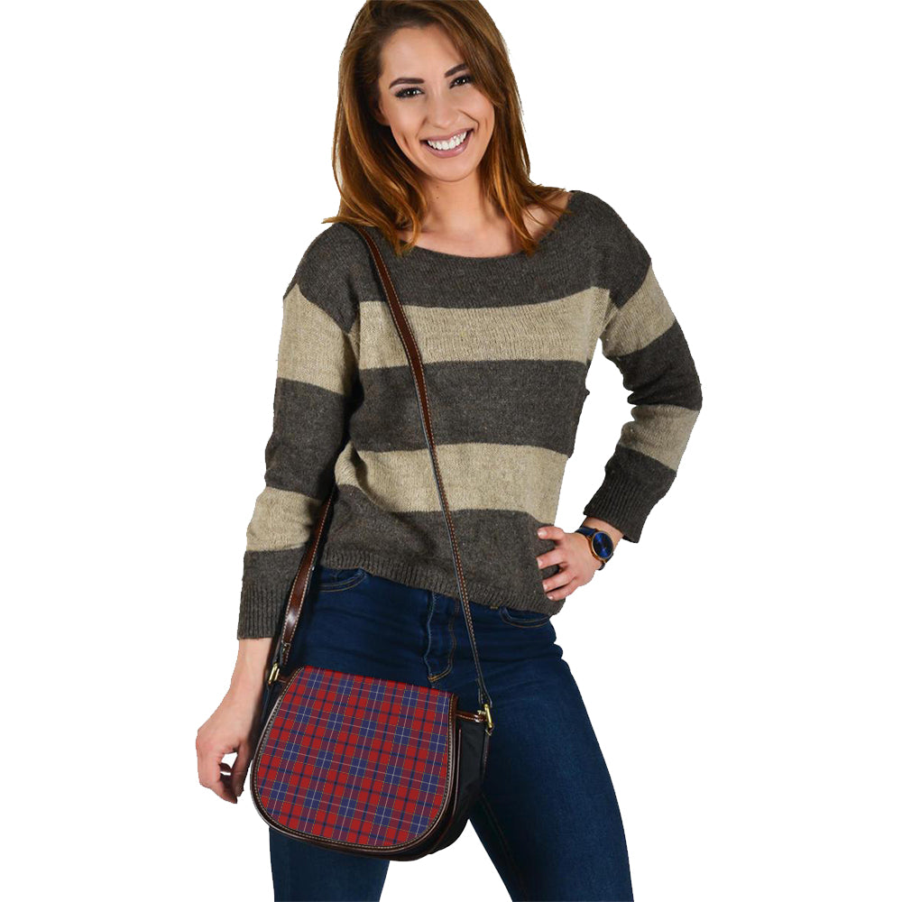 Wishart Dress Tartan Saddle Handbags