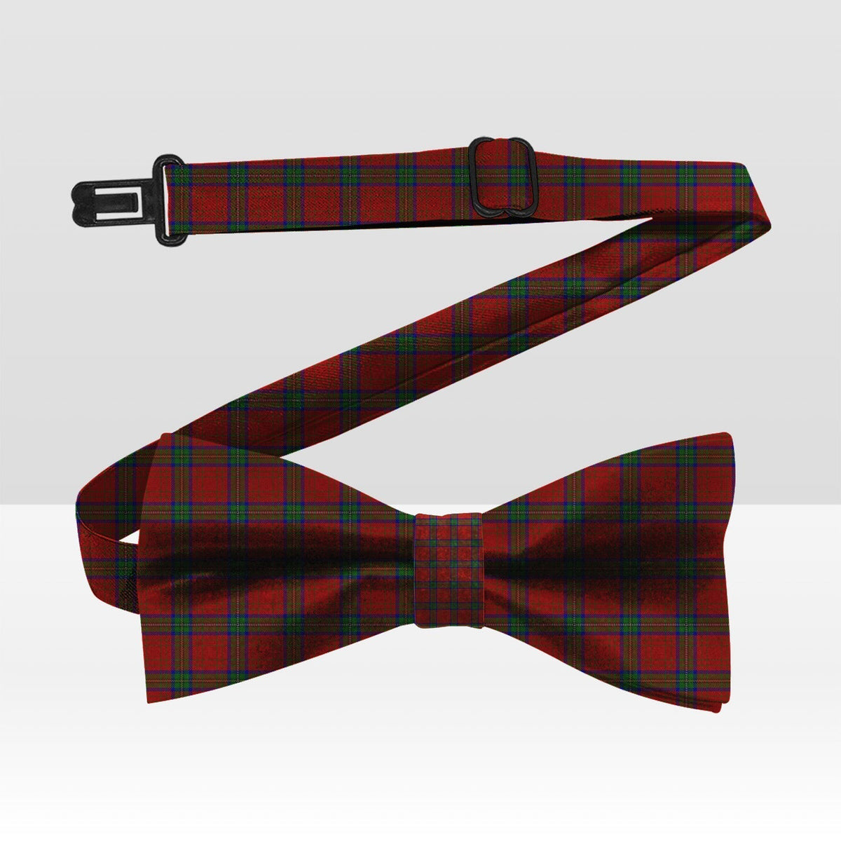 Wood Dress Tartan Bow Tie